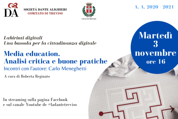 03.11.20 | Media Education. Analisi critica e buone pratiche. Incontri con l’autore:Carlo Meneghetti