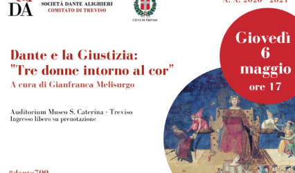 06.05.21 |”Dante e la Giustizia:”Tre donne intorno al cor” a cura di Gianfranca Melisurgo