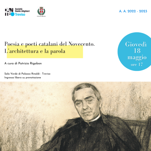 18.05.23 | Conferenza” Poesia e poeti catalani. L’architettura e la parola” a cura di Patrizio Rigobon