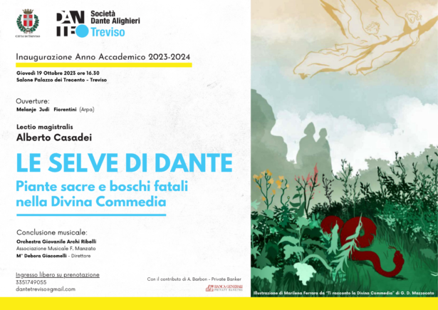 19-10-2023-Inaugurazione anno accademico 2023-24 “Le selve di Dante”  a cura di Alberto Casadei
