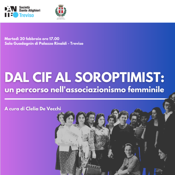 20-02-2024-Conferenza:”Dal Cif al Soroptimist: un percorso nell’associazionismo femminile a cura di Clelia De Vecchi
