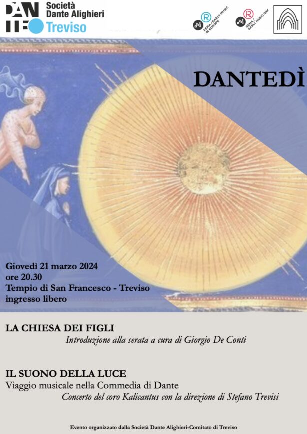 21-03-2024 Dantedì-“Il suono della luce” Viaggio musicale nella Commedia di Dante, Concerto del coro “Kalicantus” diretto da Stefano Trevisi